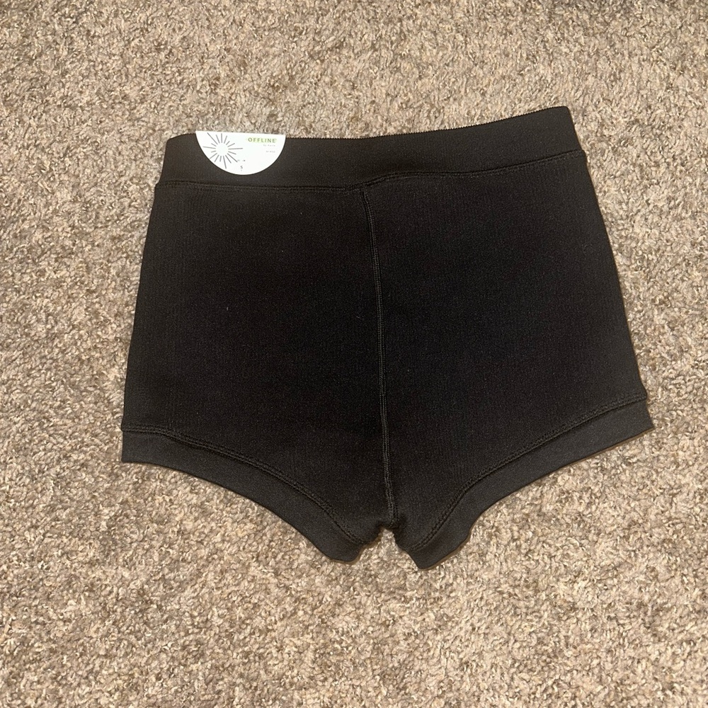 Aerie High rise offline super shortie 2in inseam